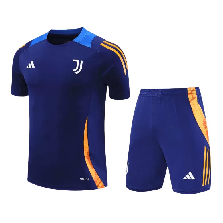 Juventus Pre-Match Training Soccer Jersey Kit 2024/25 (Jersey+Shorts) - gojersey