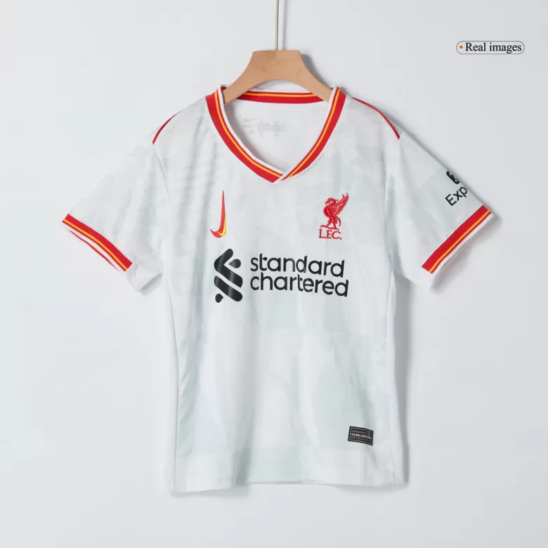 Liverpool Third Away Jersey Kit 2024/25 Kids(Jersey+Shorts) - gojersey