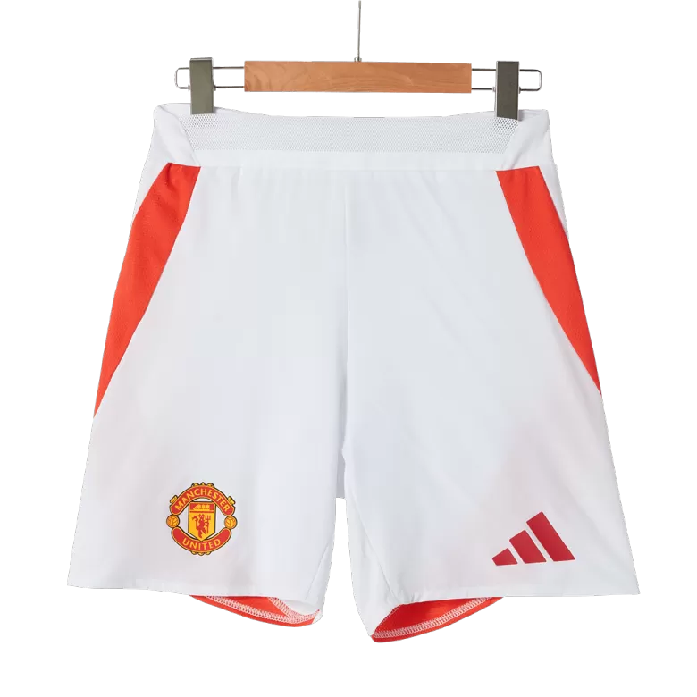 Manchester United Home Soccer Shorts Authentic 2024/25 - gojersey