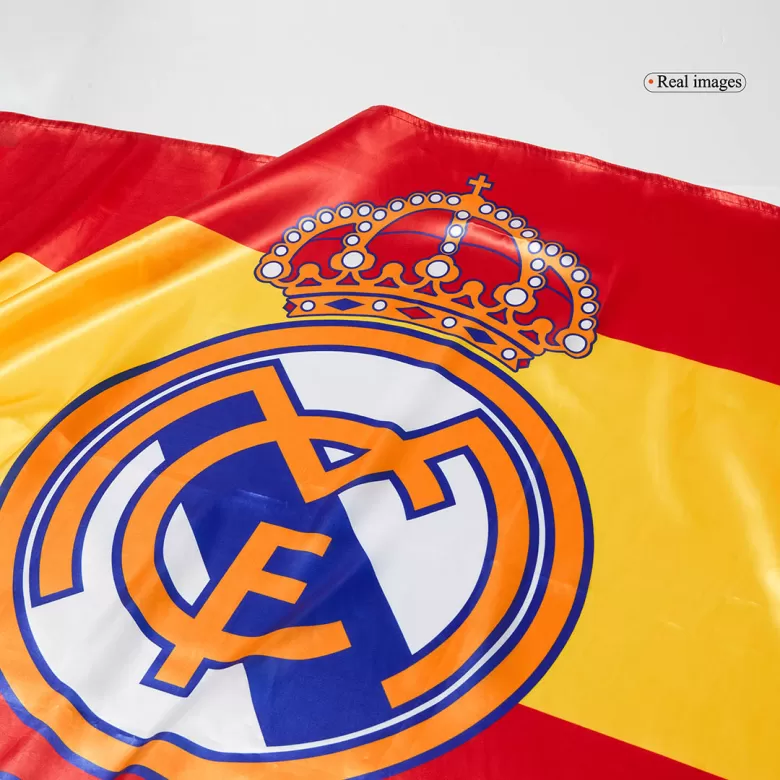 Real Madrid Team Flag Red - gojersey