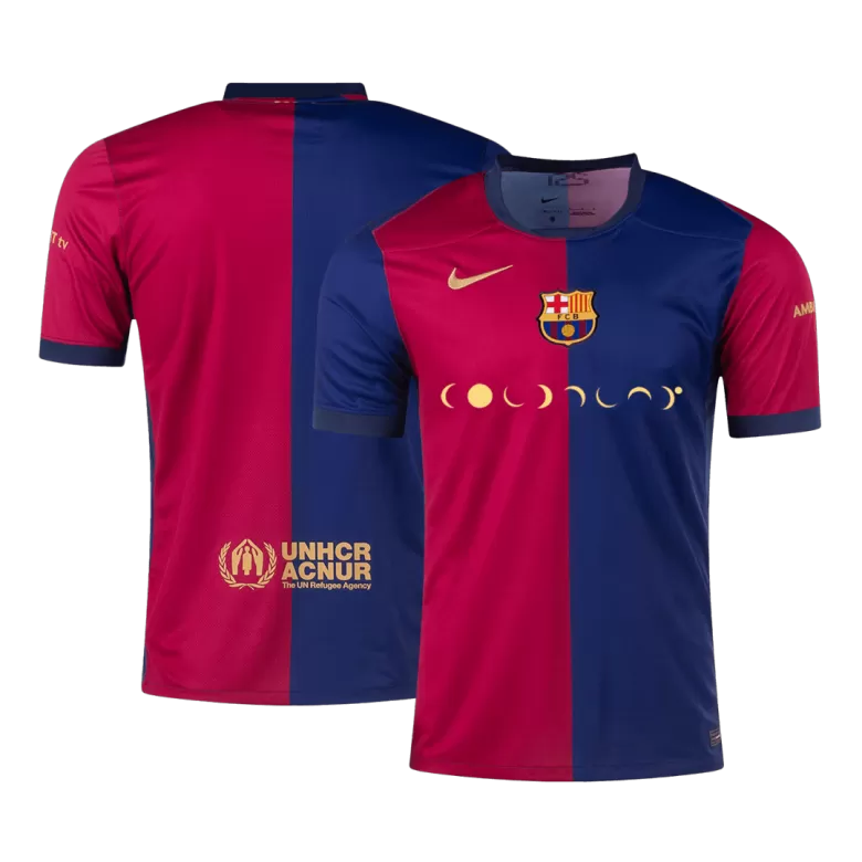 Barcelona Home Soccer Jersey 2024/25 - COLDPLAY - gojersey