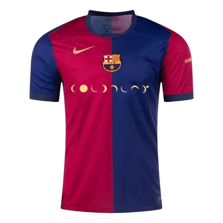 Barcelona Home Soccer Jersey 2024/25 - COLDPLAY - gojersey