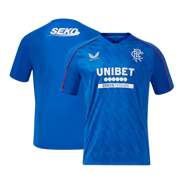 Glasgow Rangers Home Soccer Jersey 2024/25 - gojersey