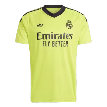 Real Madrid Third Away Goalkeeper Soccer Jersey 2024/25 - Yellow - gojersey