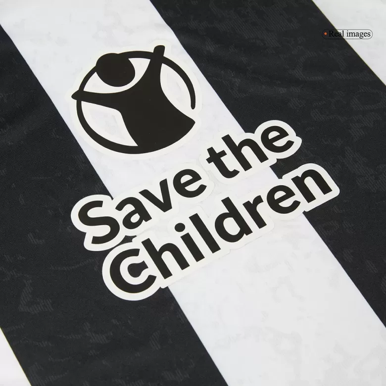 Juventus VLAHOVIĆ #9 Home Soccer Jersey 2024/25 - Save The Children Sponsor  - gojersey