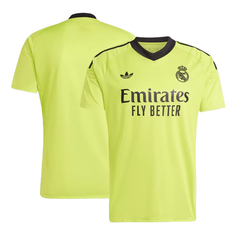 Real Madrid Third Away Goalkeeper Soccer Jersey 2024/25 - Yellow - gojersey