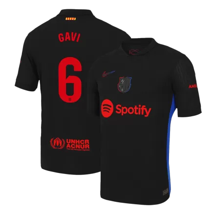 Barcelona GAVI #6 Away Soccer Jersey Authentic 2024/25 - gojersey