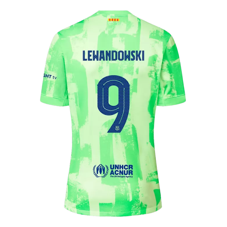 Barcelona LEWANDOWSKI #9 Third Away Jersey 2024/25 - UCL Edition - gojersey