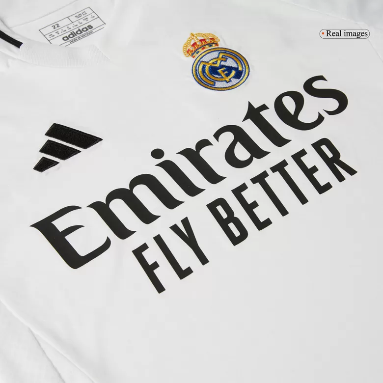 Real Madrid Home Jersey Kit 2024/25 Kids(Jersey+Shorts) - gojersey