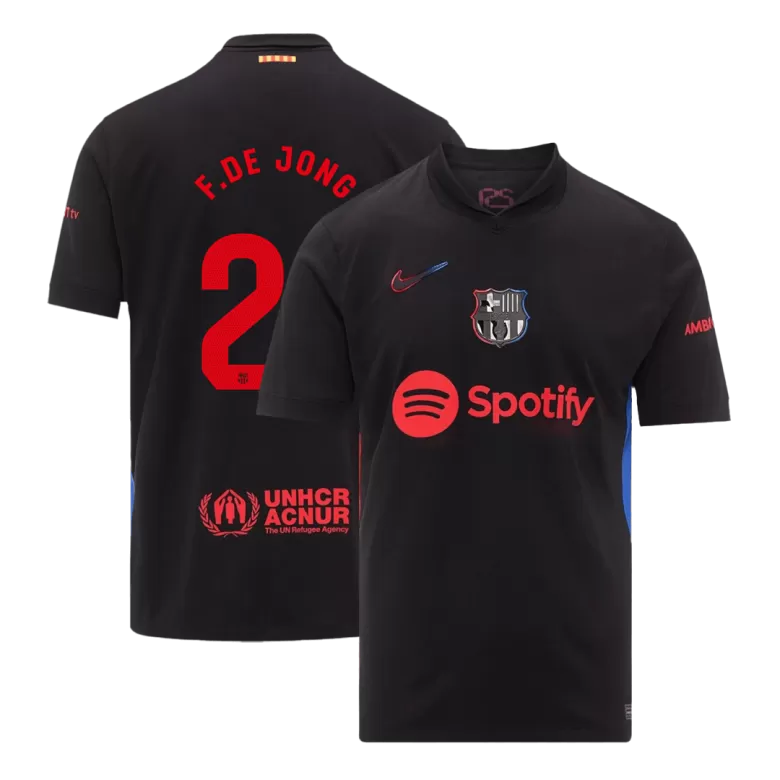 Barcelona F.DE JONG #21 Away Soccer Jersey 2024/25 - gojersey