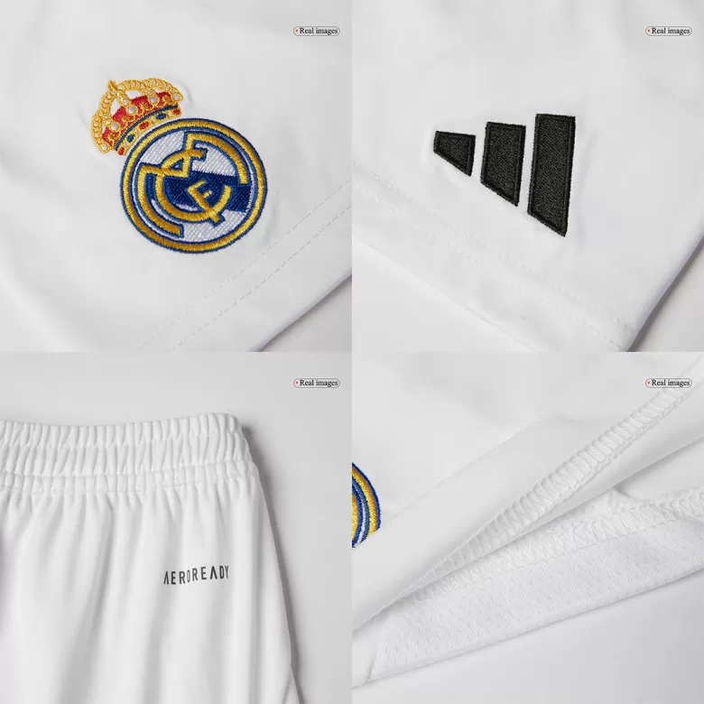 Real Madrid BELLINGHAM #5 Home Jersey Kit 2024/25 Kids(Jersey+Shorts) - gojersey