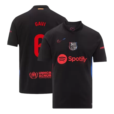 Barcelona GAVI #6 Away Soccer Jersey 2024/25 - gojersey