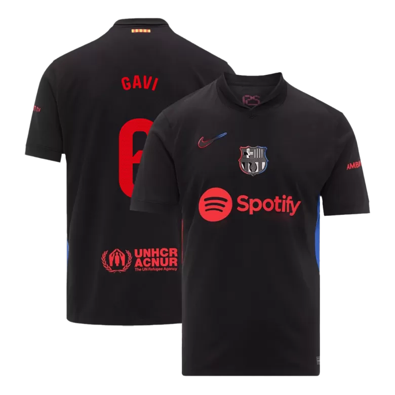 Barcelona GAVI #6 Away Soccer Jersey 2024/25 - gojersey