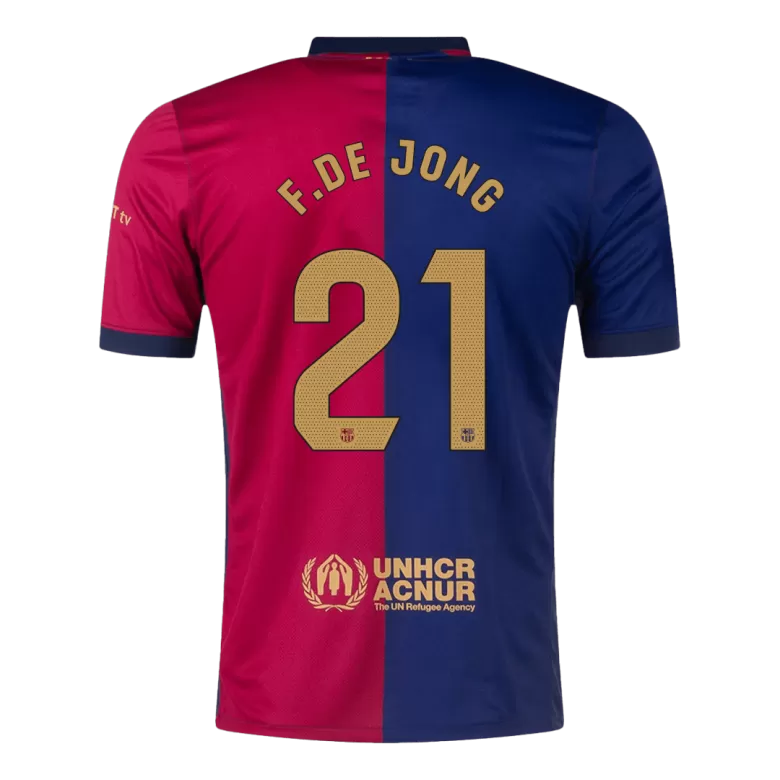 Barcelona F.DE JONG #21 Home Jersey 2024/25 - gojersey