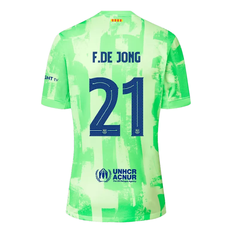 Barcelona F.DE JONG #21 Third Away Jersey 2024/25 - UCL Edition - gojersey