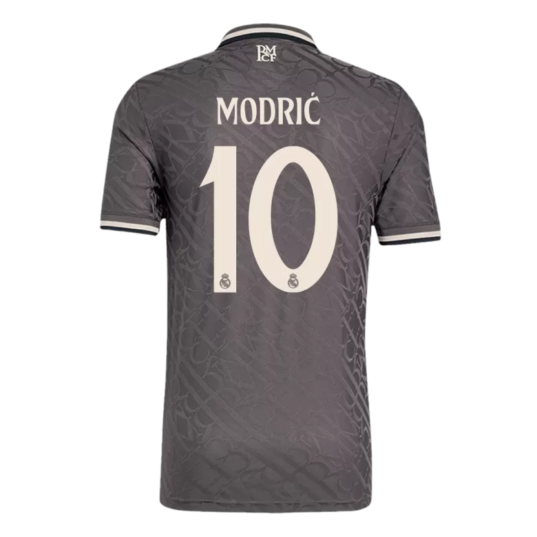 Real Madrid MODRIĆ #10 Third Away Soccer Jersey Authentic 2024/25 - gojersey