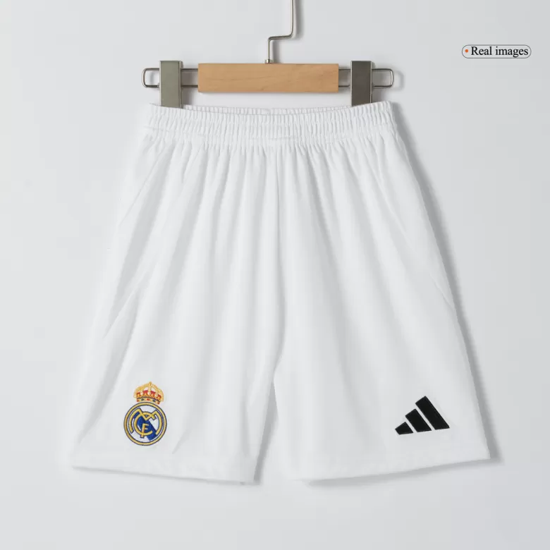 Real Madrid Home Jersey Kit 2024/25 Kids(Jersey+Shorts) - gojersey