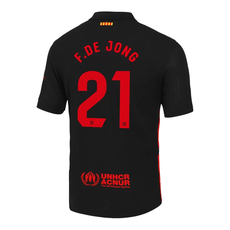 Barcelona F.DE JONG #21 Away Soccer Jersey Authentic 2024/25 - gojersey