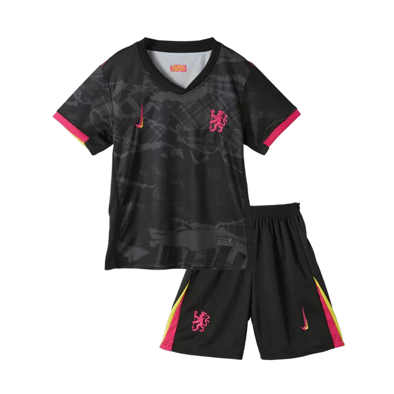 Chelsea Third Away Soccer Jersey Kit 2024/25 Kids(Jersey+Shorts) - gojersey