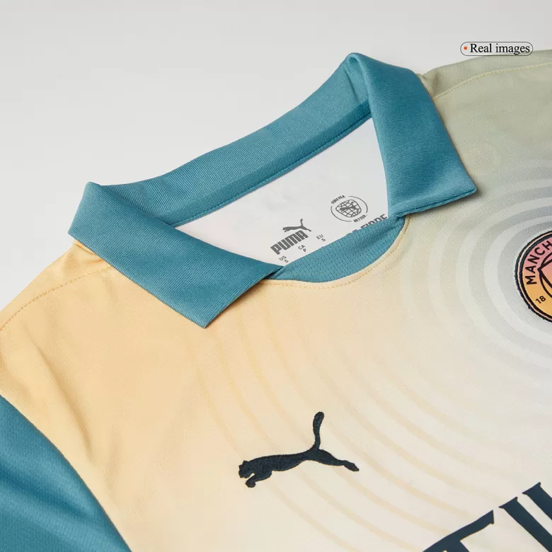 Manchester City Fourth Away Soccer Jersey Kit 2024/25 (Jersey+Shorts) - Definitely City - gojersey