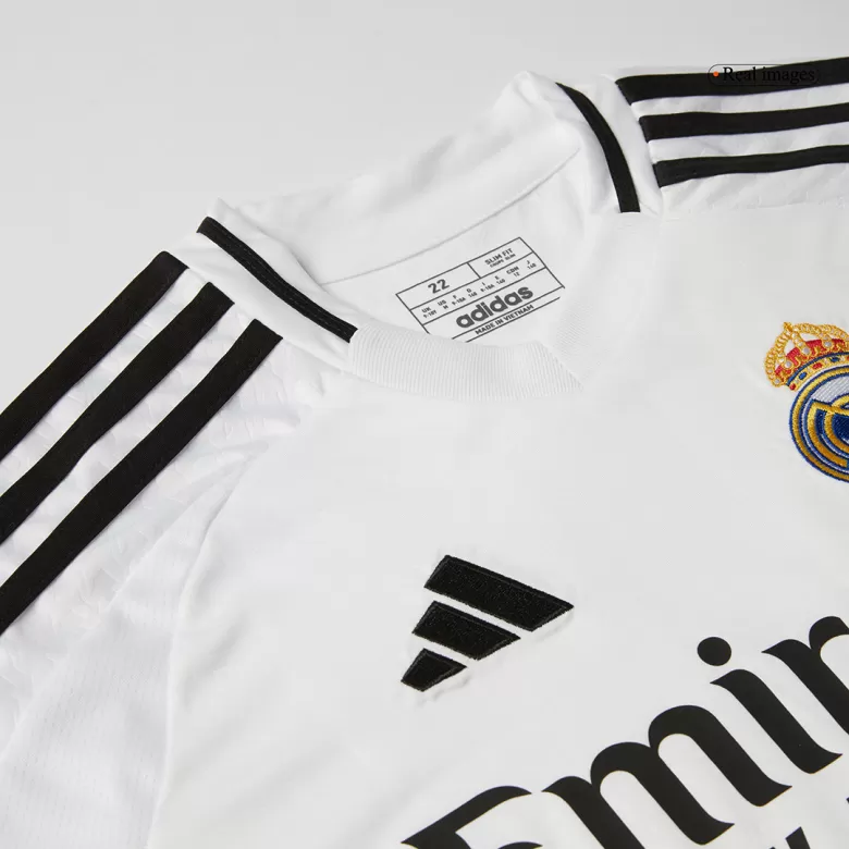 Real Madrid Home Jersey Kit 2024/25 Kids(Jersey+Shorts) - gojersey