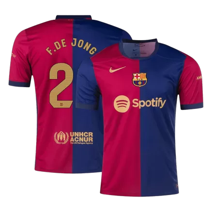 Barcelona F.DE JONG #21 Home Jersey 2024/25 - gojersey