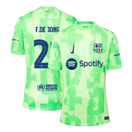 Barcelona F.DE JONG #21 Third Away Jersey 2024/25 - UCL Edition - gojersey