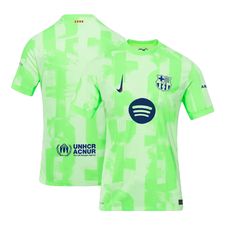 Barcelona Third Away Soccer Jersey Authentic 2024/25- UCL（Spotify Logo Without Text） - gojersey