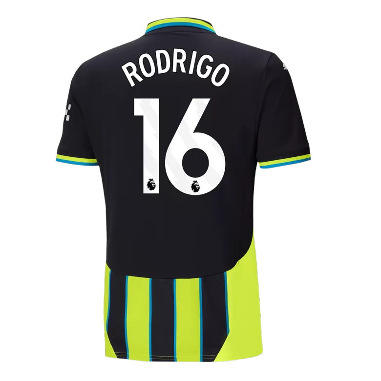 Manchester City RODRIGO #16 Away Soccer Jersey 2024/25 - gojersey