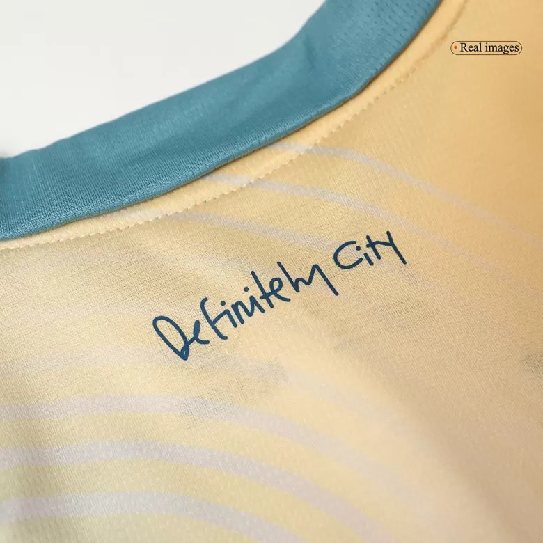 Manchester City Fourth Away Soccer Jersey Kit 2024/25 Kids(Jersey+Shorts)- UCL - gojersey