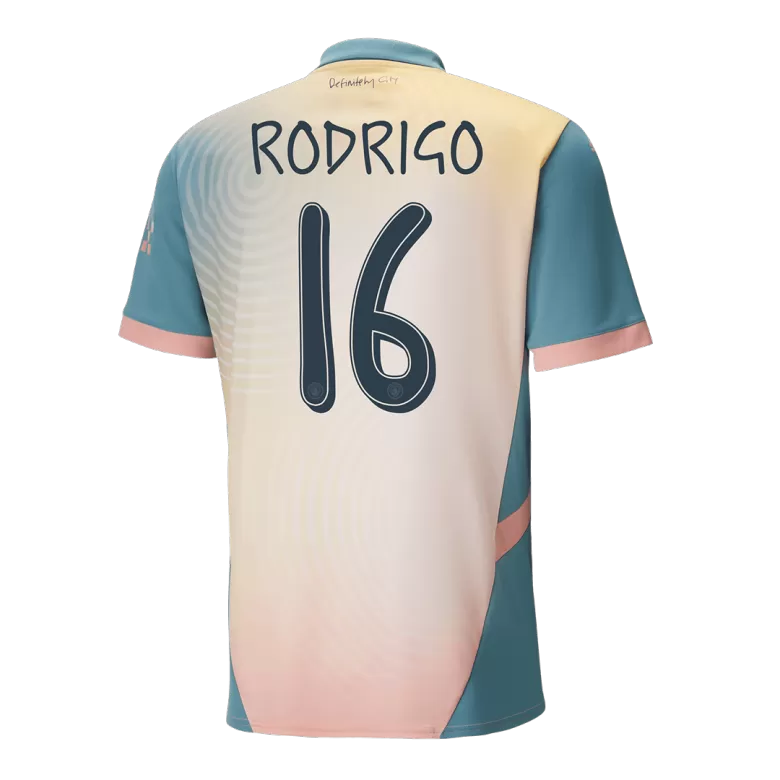 Manchester City RODRIGO #16 Fourth Away Soccer Jersey 2024/25 - UCL Edition - gojersey