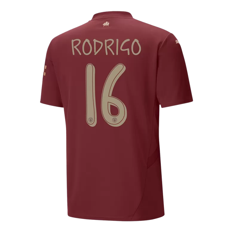 Manchester City RODRIGO #16 Third Away Soccer Jersey 2024/25 - UCL Edition - gojersey