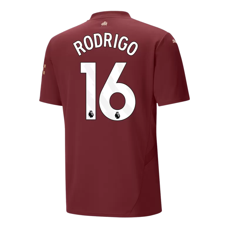 Manchester City RODRIGO #16 Third Away Soccer Jersey 2024/25 - gojersey