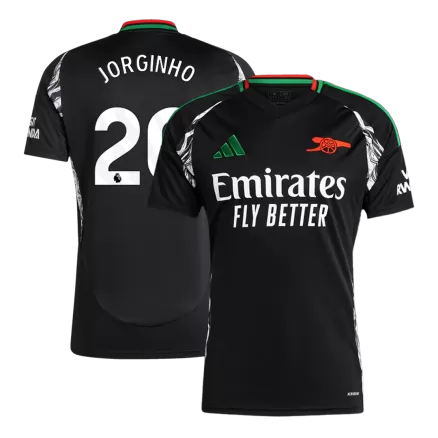 Arsenal JORGINHO #20 Away Soccer Jersey 2024/25 - gojersey