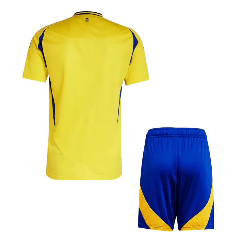 Al Nassr Home Soccer Jersey Kit 2024/25 (Jersey+Shorts) - gojersey