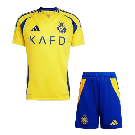 Al Nassr Home Soccer Jersey Kit 2024/25 (Jersey+Shorts) - gojersey