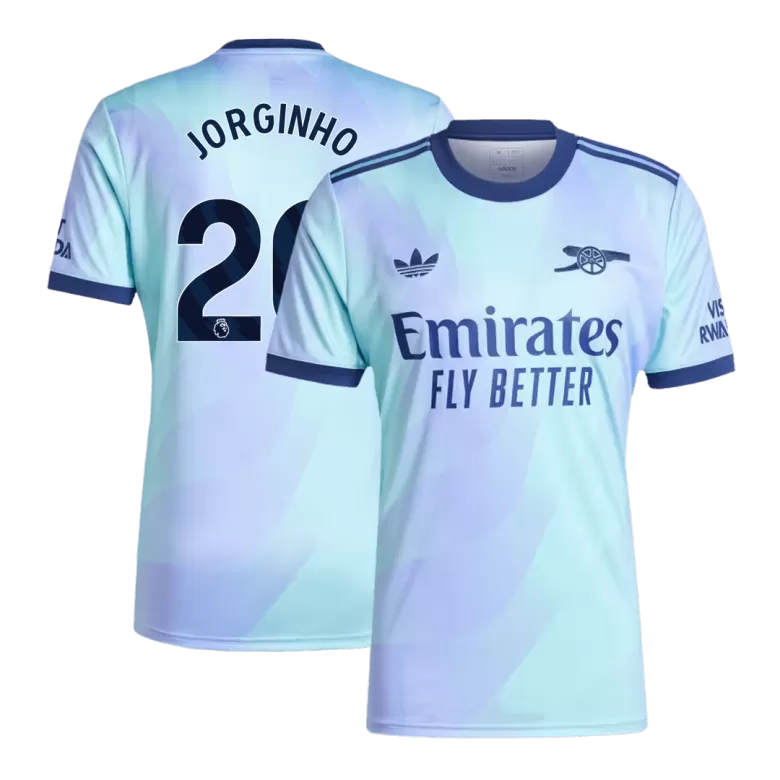 Arsenal JORGINHO #20 Third Away Soccer Jersey 2024/25 - gojersey