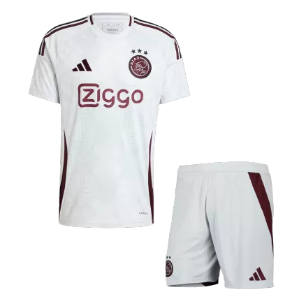 Ajax Third Away Soccer Jersey Kit 2024/25 (Jersey+Shorts) - gojersey