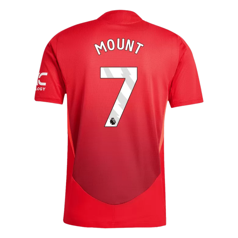 Manchester United MOUNT #7 Home Soccer Jersey Authentic 2024/25 - gojersey