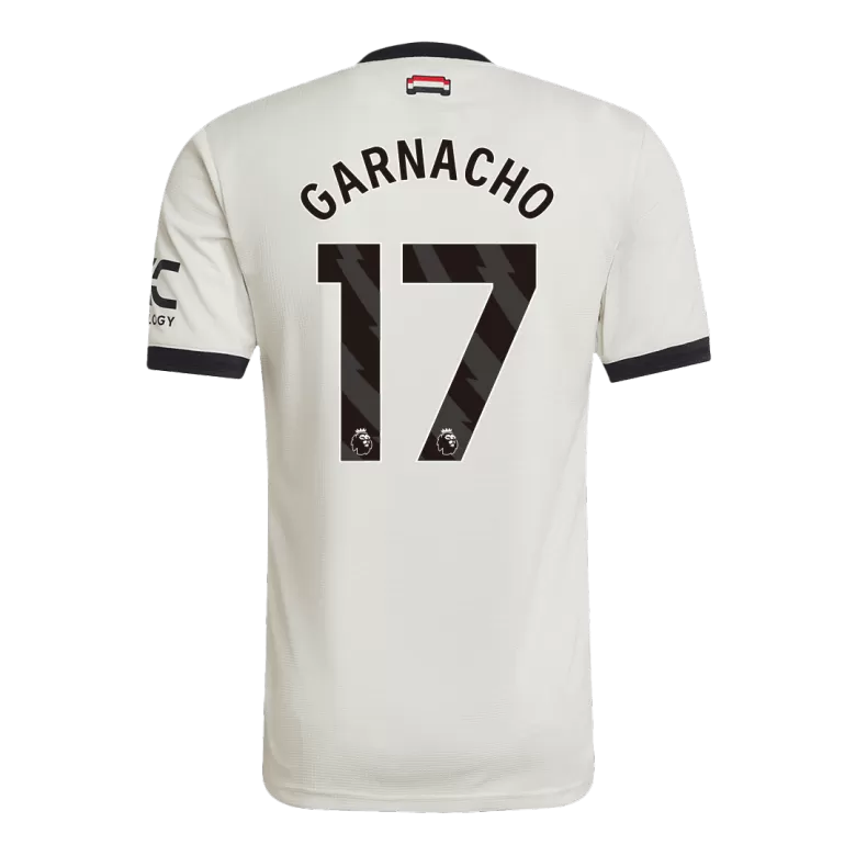 Manchester United GARNACHO #17 Third Away Soccer Jersey Authentic 2024/25 - gojersey