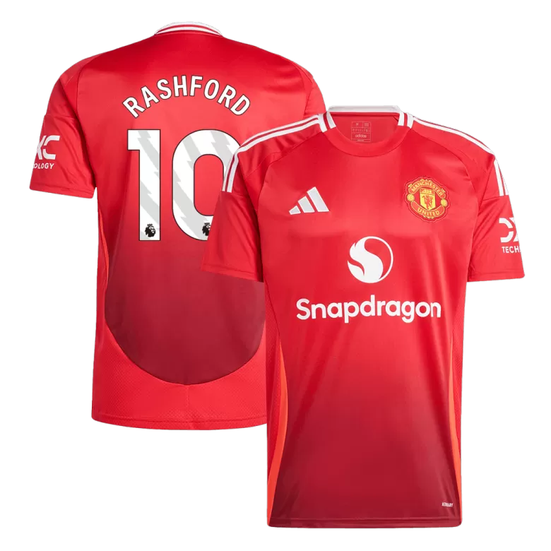 Manchester United RASHFORD #10 Home Jersey 2024/25 - gojersey