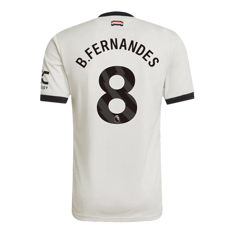 Manchester United B.FERNANDES #8 Third Away Soccer Jersey Authentic 2024/25 - gojersey