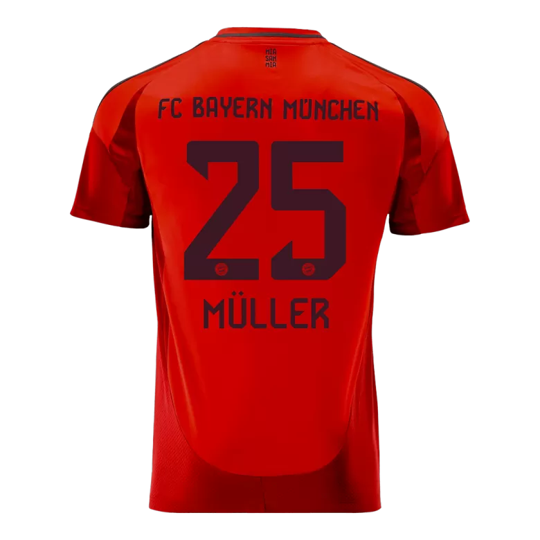 Bayern Munich MÜLLER #25 Home Soccer Jersey 2024/25 - gojersey