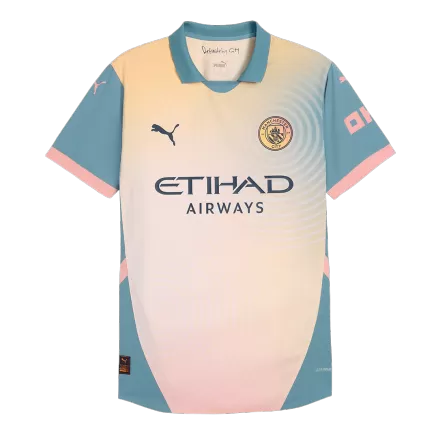 Manchester City Fourth Away Soccer Jersey Authentic 2024/25 - UCL Edition - gojersey