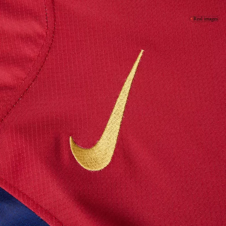 Barcelona Home Jersey 2024/25-Spotify Logo Without Text - gojersey