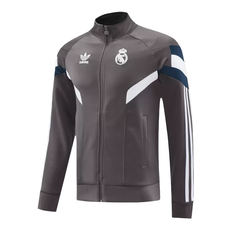 Real Madrid Training Jacket 2024/25 Gray - gojersey