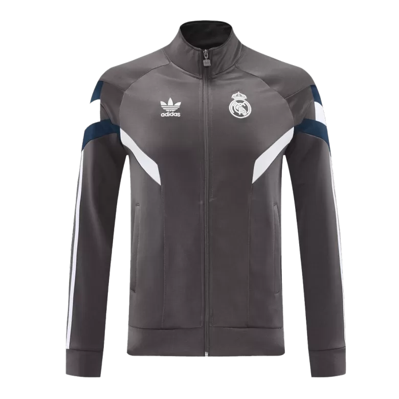 Real Madrid Training Jacket 2024/25 Gray - gojersey