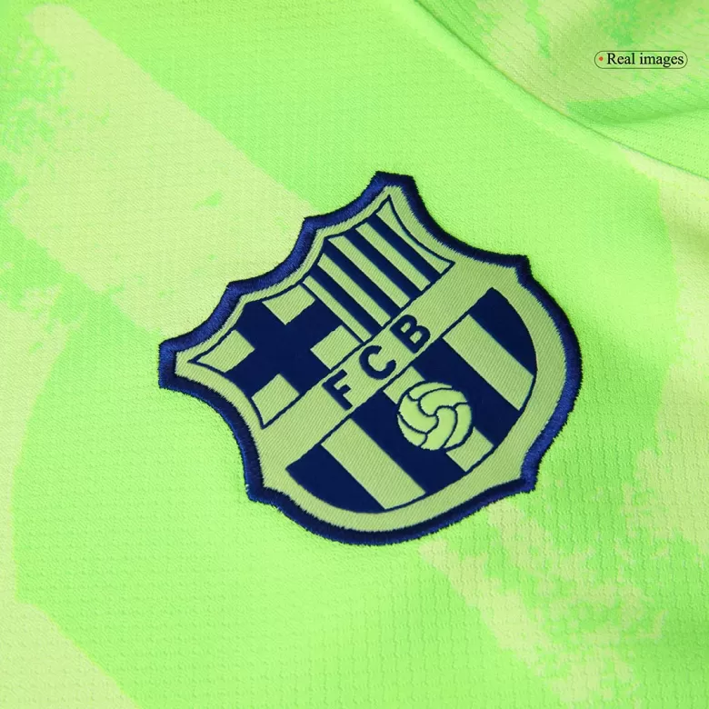 Barcelona Third Away Soccer Jersey Kit 2024/25 (Jersey+Shorts+Socks) - (Spotify Logo Without Text) - gojersey