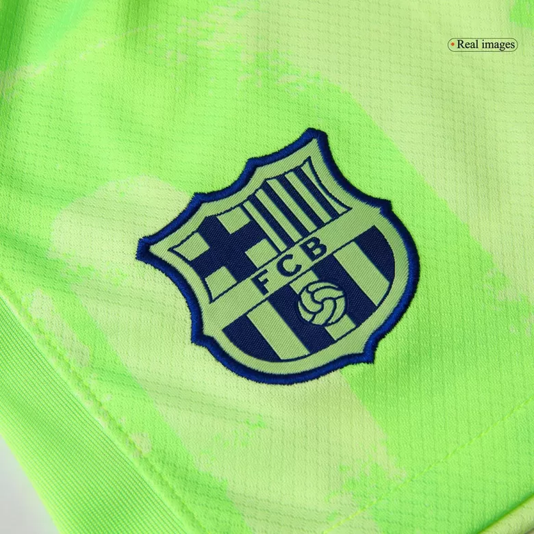 Barcelona Third Away Soccer Jersey Kit 2024/25 (Jersey+Shorts) - gojersey