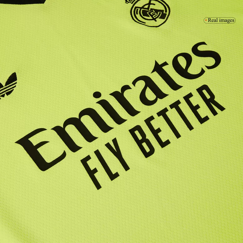 Real Madrid Third Away Goalkeeper Soccer Jersey 2024/25 - Yellow - gojersey